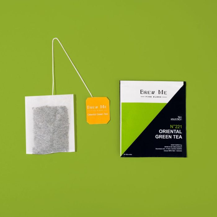 Oriental Green Tea - Tea Bags Box - Image 3