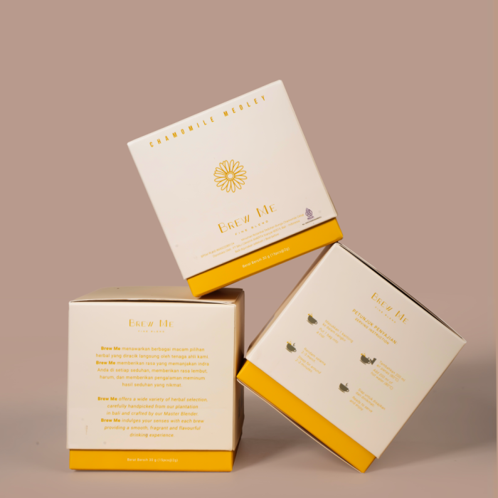 Chamomile Medley - Tea Bags Pyramid Box - Image 3