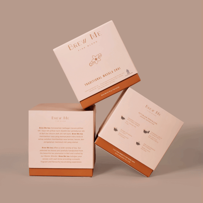 Traditional Masala Chai - Tea Bags Pyramid Box - Image 3