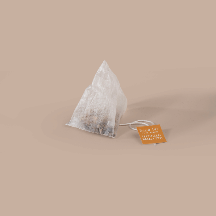 Traditional Masala Chai - Tea Bags Pyramid Box - Image 2